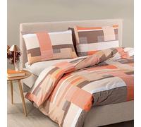 Caleffi Parure copripiumino matrimoniale 250x200+40 puro cotone - ESCLUSO SOTTO LENZUOLO (CAL20 PATCHWORK AR)