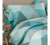 Caleffi Parure Copripiumino Matrimoniale Londra Anice