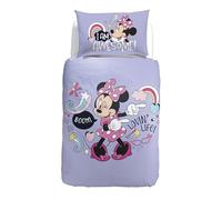 Caleffi Parure Copripiumone Minnie Boom in Cotone Singolo