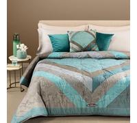 Caleffi Plaid matrimoniale Gran Scaldotto articolo Regency variante Pavone