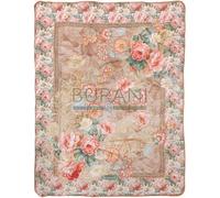 Caleffi Plaid Scaldotto In Cotone Pettinato Art. Flora Cm. 130X170 Imbottito - Colore Oro