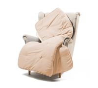 Caleffi Plaid Scaldotto Kim Tinta Unita bicolore 130x170cm 2511S41