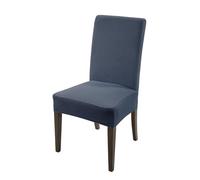 Caleffi Coprisedia Quadrotto Melange Tinta unita 1 posto Blu