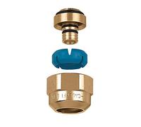 Caleffi Raccordo Autoadattabile 3/4'' Tubi, Cromo