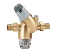Caleffi - Riduttore di pressione con filtro da 3/4" + filtro di ricambio + manometro