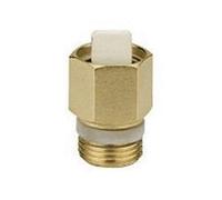 Caleffi 561400 Rubinetto Intercettazione Automatico 1/2, Cromo