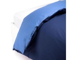 Caleffi Sacco Piumino Piazza e Mezza Cotone tinta unita Blu in Cotone - 58575