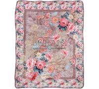 Caleffi Scaldotto FLORA ROSA cm.130x170 - tessuto cotone imbottitura poliestere