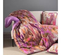 Caleffi Scaldotto Plaid Avana variante orchidea