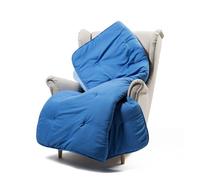 CALEFFI Scaldotto - Plaid Divano e Letto 130x170 cm Morbida Microfibra Calda Avvolgente, Copridivano e Copriletto Trapuntato Artigianale e Lavabile, Coperta Copri Divano e Copri Letto Ottimo Comfort