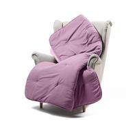 CALEFFI Scaldotto - Plaid Divano e Letto 130x170 cm Morbida Microfibra Calda Avvolgente, Copridivano e Copriletto Trapuntato Artigianale e Lavabile, Coperta Copri Divano e Copri Letto Ottimo Comfort