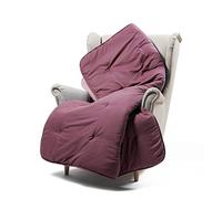 CALEFFI Scaldotto - Plaid Divano e Letto 130x170 cm Morbida Microfibra Calda Avvolgente, Copridivano e Copriletto Trapuntato Artigianale e Lavabile, Coperta Copri Divano e Copri Letto Ottimo Comfort