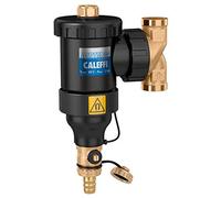 CALEFFI serie 545306 Defangatore con magnete 1" corpo in tecnopolimero attacchi F/F orientabile per installazioni orizzontali o verticali. Rubinetto di scarico con portagomma