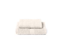 Caleffi Set 2 Asciugamani Viso e Ospite 40x60 + 55x100 cm 100% Cotone | Spugna morbida e assorbente, coppia viso + bidet, tinta unita, resistenti ai lavaggi, uso quotidiano