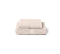 Caleffi Set 2 Asciugamani Viso e Ospite 40x60 + 55x100 cm 100% Cotone | Spugna morbida e assorbente, coppia viso + bidet, tinta unita, resistenti ai lavaggi, uso quotidiano