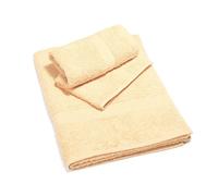 Caleffi Set 3+3 Asciugamani E OSPITE Minorca Vari Colori (Vaniglia)