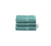 Caleffi Set Asciugamani Bagno Piccoli 3X, 40x60cm, Cotone 100% Morbido e Assorbente per Bagno, Viso e Uso Quotidiano, Asciugamani Bidet di Alta Qualità, Asciugamano Ospiti Resistente ai Lavaggi