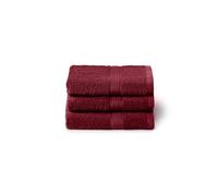 Caleffi Set 3 Asciugamani Ospite 40x60 cm, Bidet e Bagno, 100% Cotone