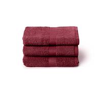 Caleffi Set Asciugamani Bagno Grandi 3X, Misura 55x105cm, Cotone 100% - Morbidi e Assorbenti, Viso e Uso Quotidiano, Asciugamano Doccia di Alta Qualità, Telo Grande