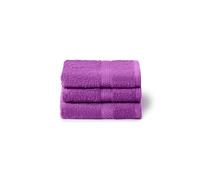 Caleffi Set Asciugamani Bagno Piccoli 3X, 40x60cm, Cotone 100% Morbido e Assorbente per Bagno, Viso e Uso Quotidiano, Asciugamani Bidet di Alta Qualità, Asciugamano Ospiti Resistente ai Lavaggi