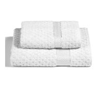 Coppia di spugne asciugamano e ospite CALEFFI Sirena spugna di cotone