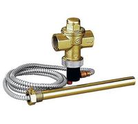 Caleffi Fusibile di scarico termico 3/4" IG connettore cromato