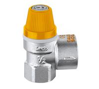 Caleffi Sicurezza Valvola Sovrapressione Sv Riscaldamento Calda Solare, 2,5 - 10