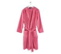 Caleffi Sirena Accappatoio con Cappuccio, Cotone, Rosa Scuro, L, 37511