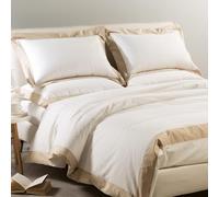 Caleffi Sogni Completo Copripiumino, Percalle, Naturale, Matrimoniale, 1007034, Caleffi