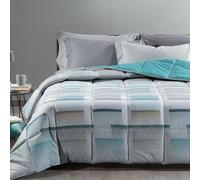 Caleffi Sydney Trapunta Piumone Singolo Tech, Grigio, Singolo