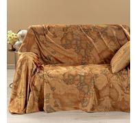 Caleffi Telo Arredo Copridivano Grandecor In Raso Di Cotone Geo Classic Matrimoniale Unica Alviero Martini 1A Classe - 270x270 cm