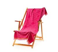 Caleffi Telo da Mare in Cotone Flamingo