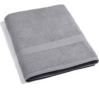 Caleffi - Telo Doccia, 100% Cotone Idrofilo, 100x150 cm, Colore Perla, Modello Minorca