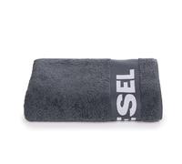 Caleffi Telo Mare Uomo Donna 100x180 cm in 100% Spugna di cotone da 450 gr/m² Colori Grigio, Blu, Nero (Grigio)