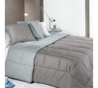 Caleffi - Trapunta Bicolor Tinta Unita Singolo Grigio