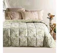 Caleffi - Trapunta Evergreen Floreale Matrimoniale Giada