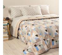 Caleffi Trapunta in Cotone Una Piazza Tech Bluette 010394 D81