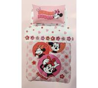 Caleffi Trapunta invernale Minnie Flowers UNICA Singolo Disney COTTONE