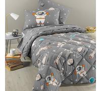 Caleffi - Trapunta articolo Spazio misura Una Piazza variante Grigio