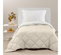Caleffi - Trapunta Letto Singolo - Piumino Microfibra 170cmx265cm - Coperta Leggera e Morbida per Letto Singolo - Trapunta Invernale e Mezza Stagione - Copriletto Singolo Made in Italy