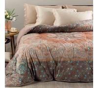 Caleffi Trapunta matrimoniale medio peso Granscaldotto Serenissima in cotone, trapunta invernale, piumone Scaldotto