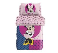 Trapunta Caleffi Minnie Singola Esterno Cotone Minnie Smile Piazzata