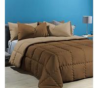 Caleffi - Trapunta Modern Tinta Unita Piazza e Mezza Moka