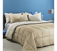 Caleffi - Trapunta Modern Tinta Unita Piazza e Mezza Vaniglia