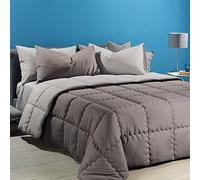 N5049 Trapunta singolo "MODERN DOUBLE var.grigio" di Caleffi