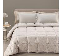 Caleffi Trapunta Raso Jacquard Apollo MATRIMONIALE (TORTORA)