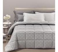 Caleffi Trapunta Raso Jacquard Danubio MATRIMONIALE (GRIGIO)