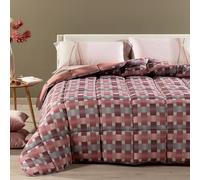 Caleffi Trapunta River in Microfibra singola colore mauve