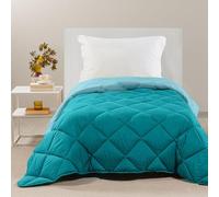 Caleffi Trapunta Singolo Invernale Microfibra 170x265 cm Piumino Caldo | piumino e piumone letto singolo, per inverno e mezza stagione, morbido, caldo, tinta unita, lavabile