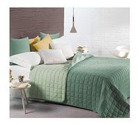 Caleffi TRAPUNTINO COPRILETTO Trapuntato Modern Letto 1 Piazza E Mezza Microfibra (Giada)